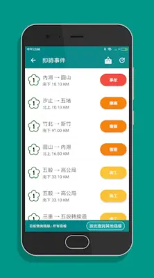 國道路況即時影像 - 高速公路塞車狀況與車速查詢 android App screenshot 2