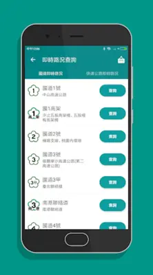 國道路況即時影像 - 高速公路塞車狀況與車速查詢 android App screenshot 6